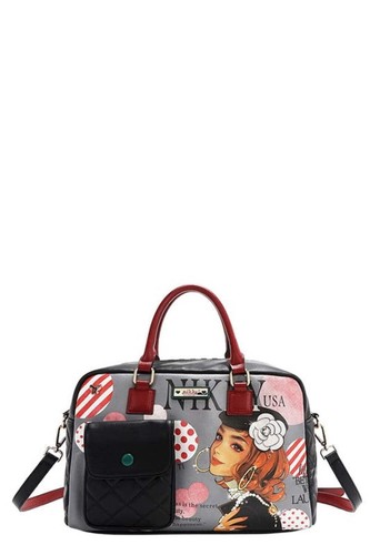 Nicole Lee USA Eco-Leather Boston Bag - Bild 3 von 10