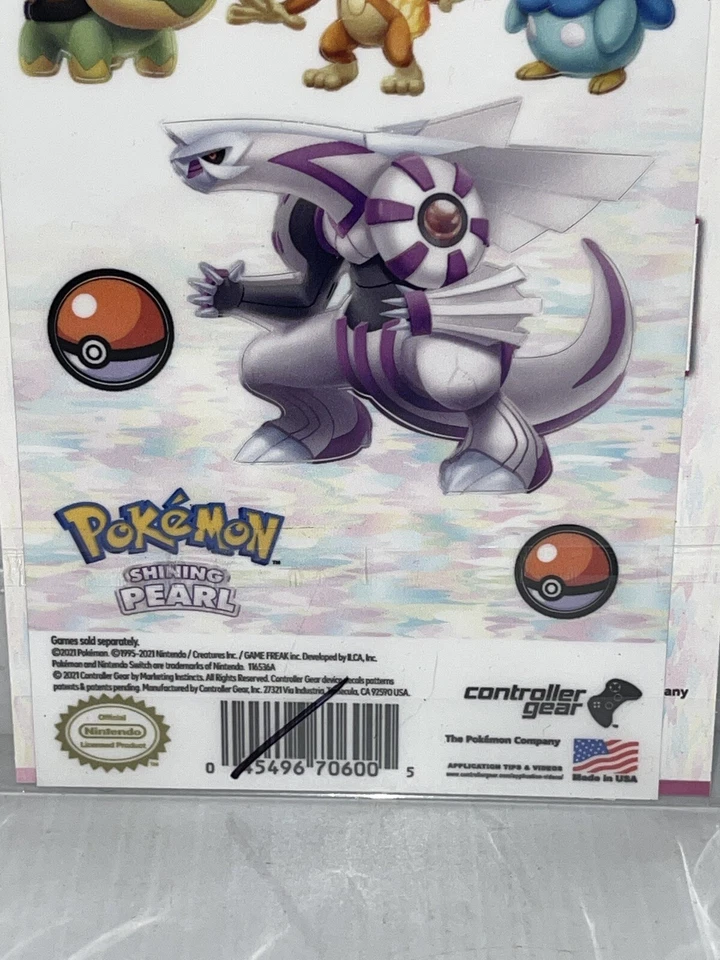 Pokemon Brilliant Diamond And Shining Pearl Premium Tech Decals Target Exclusive - Image 3 of 4