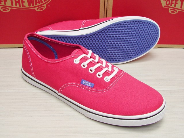 red lo pro vans
