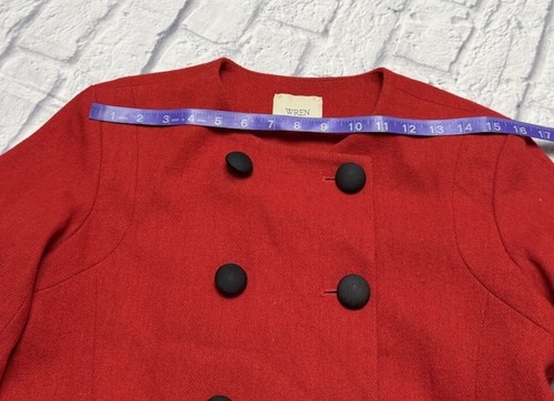 Wren Jacket Anthropologie Wool Small - Picture 10 of 12