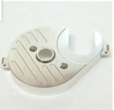 STRC Aluminum Heatsink Motor Plate Yeti STA31107S Silver