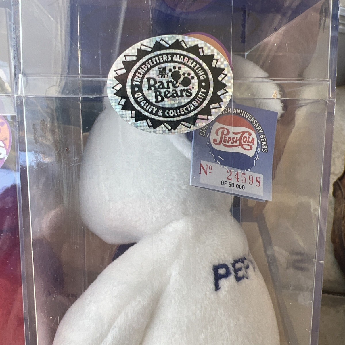1999 LImited Ed. 100 Anniversary PEPSI-COLA Bean Bears NIP limited
