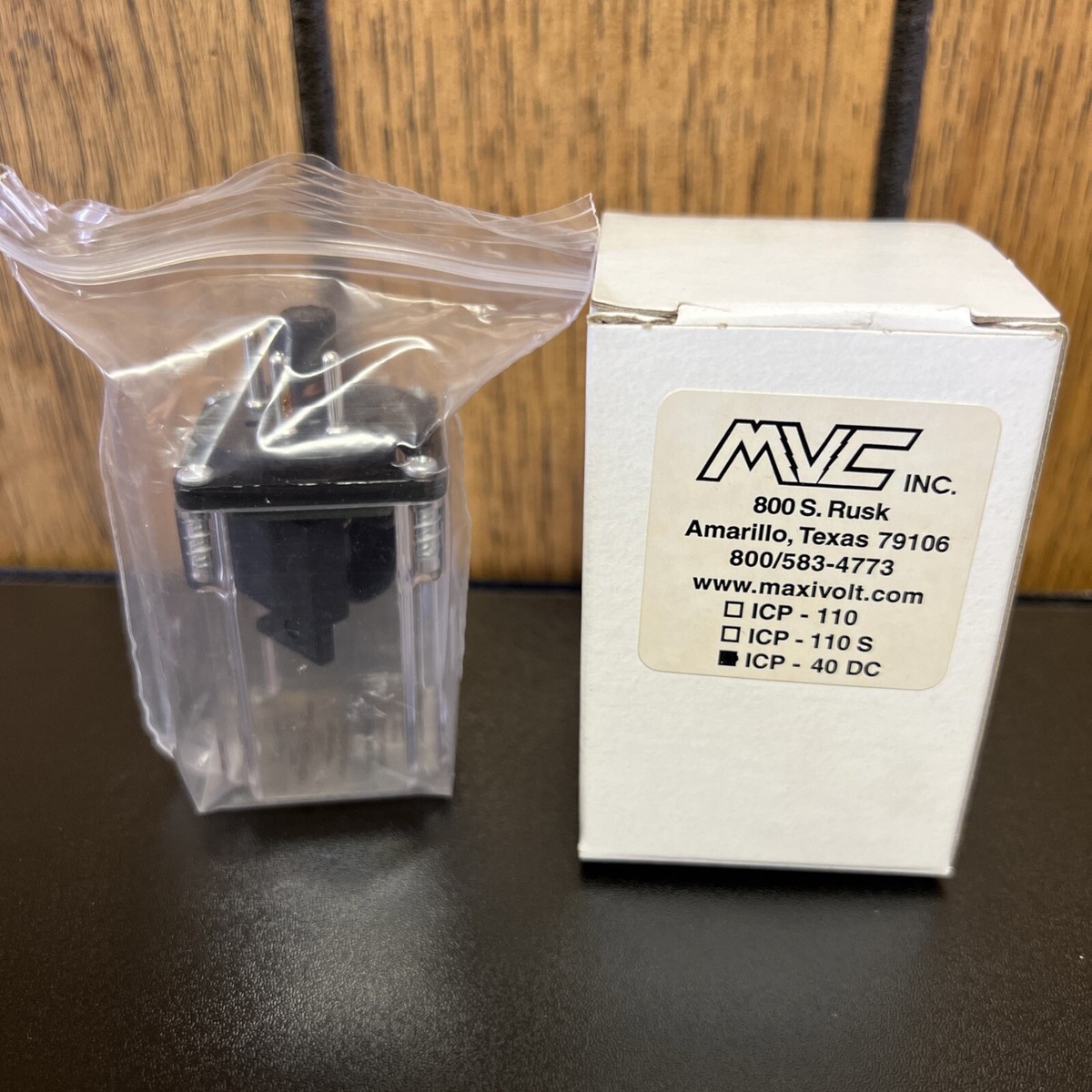 MAXIVOLT ICP-40 DC Surge Suppressor Hybrid Circuit 12-48 VDC 2 Wire MVC NEW 