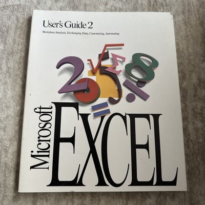 Microsoft Excel User's Guide 2