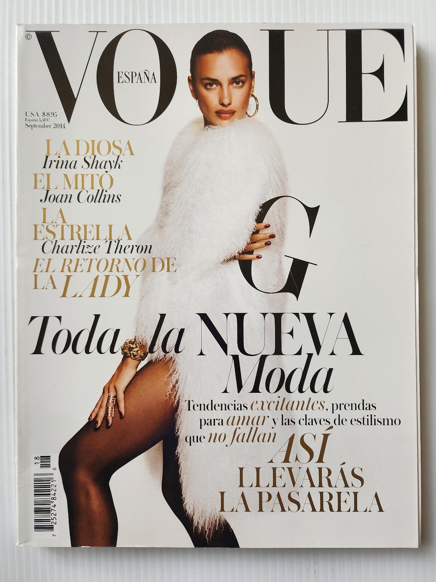 女性情報誌 Vogue Spain Magazine February 2023 Irina Shayk is the Cover Star of VOGUE Spain February 2023 Issue