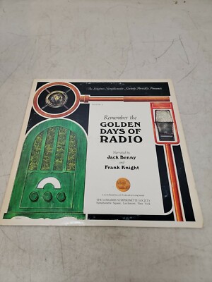 Remember the Golden Days of Radio Volume 2 Vinyl Record by Jack Benny G