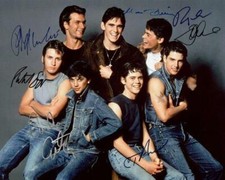 REPRINT - THE OUTSIDERS CAST Autographed Signed 8 x 10 Photo Poster RP Man Cave