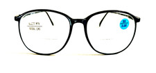 NWT Vintage 90's Carbon Fiber School Boy Bi-Focal Reading Glass 3.00 S.Blue