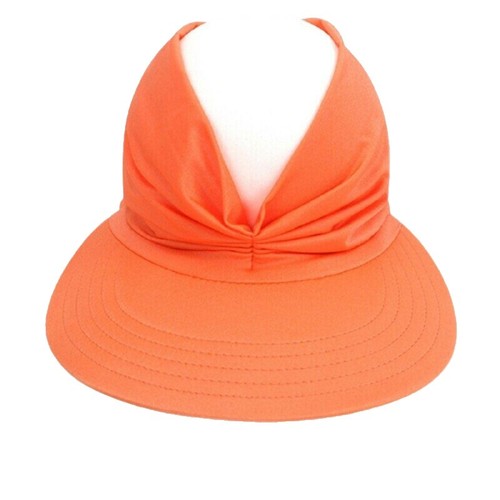 Women’s Darh Orange Winter Warm Knit Wool Snow Ski Hat with Visor HINDAWI Winter Hats for Women Outdoor Warm Winter Hat Knit  main image 2