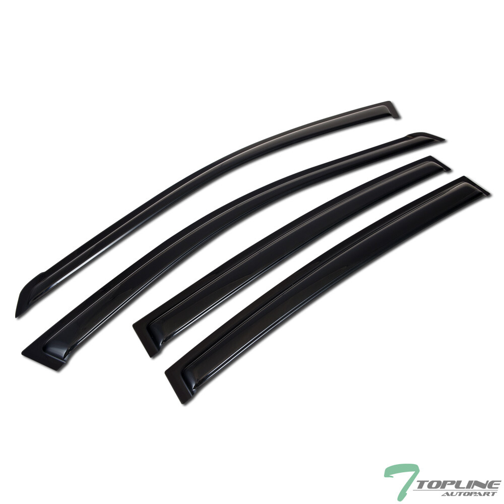 Topline For 2002-2006 Nissan Altima Sun Rain Guard Vent Shade Window Visors 4pc