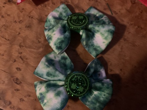Lot Of 28 Hair Bows And Barrettes - Picture 4 of 12