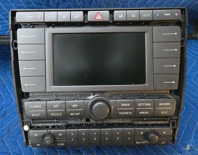 04-06 Volkswagen VW Phaeton Navigation Radio Stereo Climate Control Media System