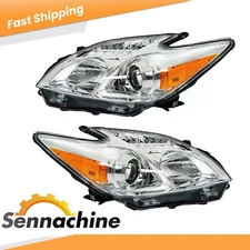 Headlights Headlamps Driver Passenger Side For 2012 2013 2014 2015 Toyota Prius