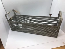 14" x 5.5" Foreside Home & Garden Galvanized Metal Storage Bin NEW, Barn Wedding