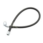 Turbo Oil Feed Line 30" Black PTFE Steel Braided -4An 90 X Str. Made In - Foto 7