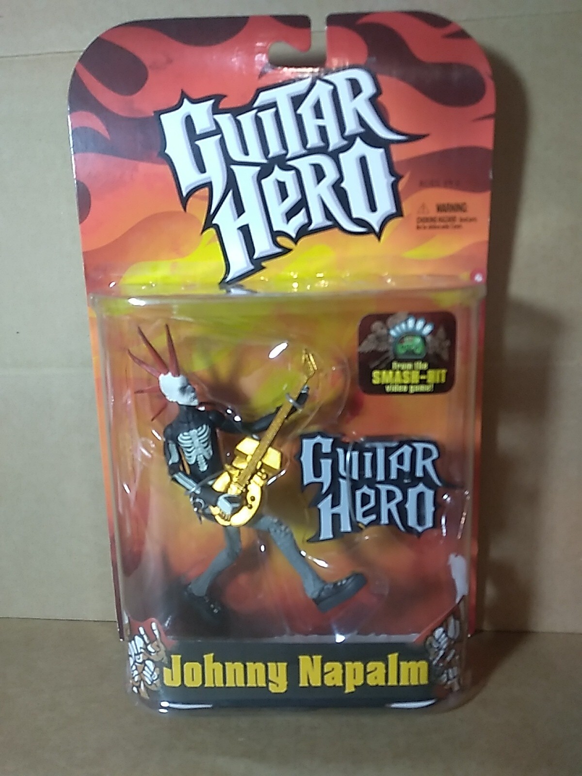 McFarlane Toys Guitar Hero "Johnny Napalm" (Skeleton) Action Figure