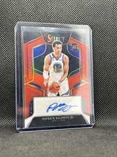 2022-23 Panini Select Signatures Red Prizm #17/99 Patrick Baldwin Jr Rookie Auto