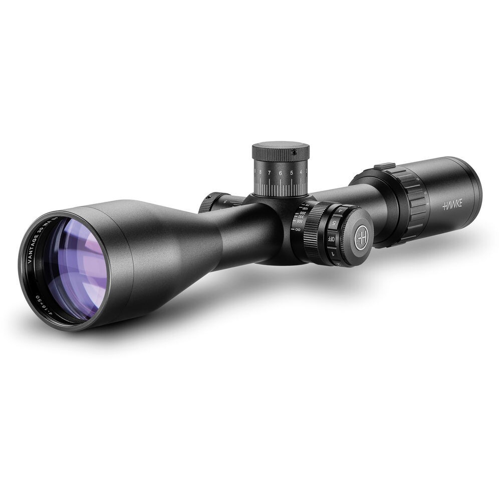 Hawke 14294 Zielfernrohr Vantage 30 WA 4-16x50 SF IR Rimfire .17 HMR rot/grün