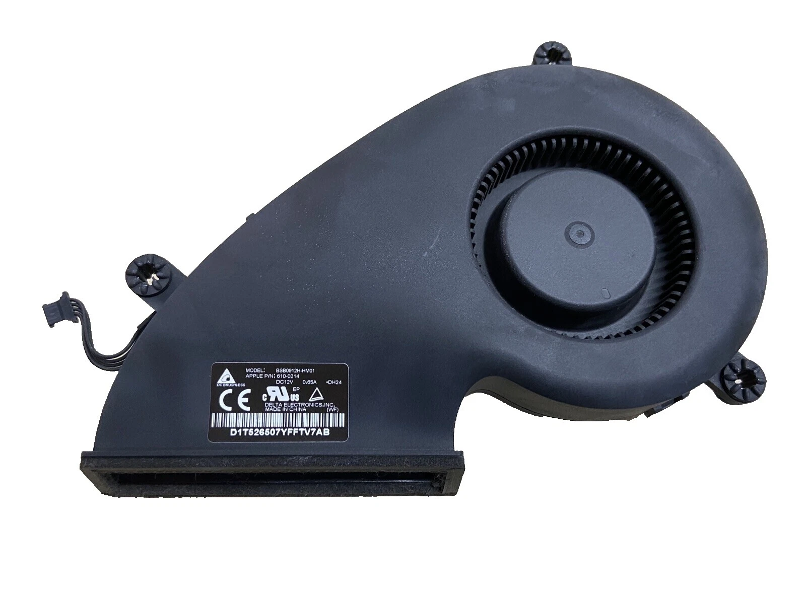 Ventiladores de CPU de plástico Apple