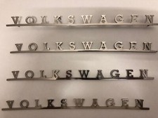 STEMMA DISTINTIVO IN ACCIAIO INOX PORTELLONE POSTERIORE VOLKSWAGEN T1 T2 (1 pz) 