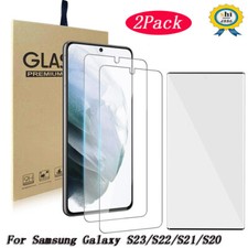 Tempered Glass Screen Protector For Samsung Galaxy S23/ S22/ S21/ S20 Plus Ultra