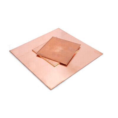 99.9% Pure Copper Cu Metal Sheet Plate 0.5mm*200mm *100mm、Nice 