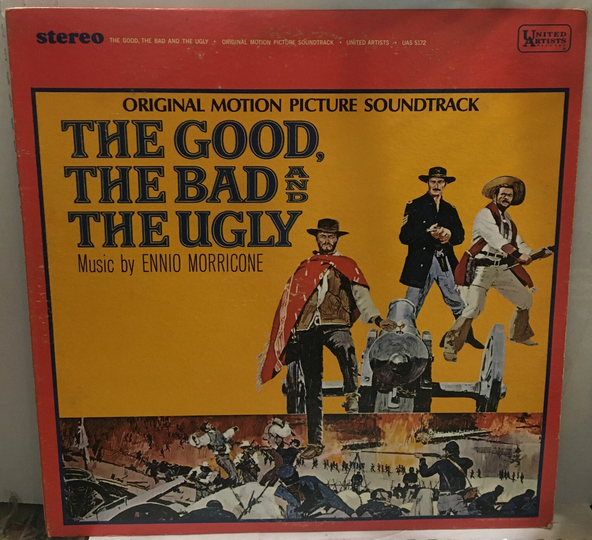 The Good,The Bad And The Ugly Soundtrack Misprint Record The Good,The Bad And The Ugly Soundtrack Misprint Record