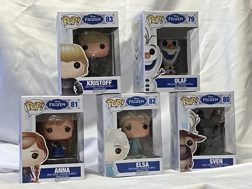Funko Pop Frozen Set of 5
