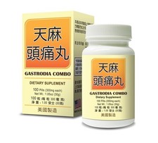 Gastrodia Combo Supplement Helps Relieve Miraine & General Fatigue Made in USA