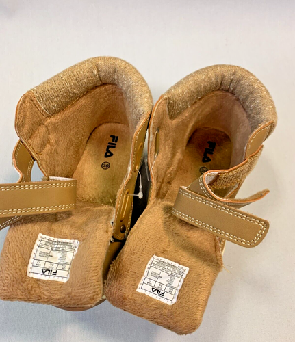 Fila Acogedoras Botas de Invierno Marrón Talla 30 EU/11.5 UK JR NUEVAS EN CAJA - Imagen 6 de 8