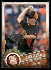 2015 Topps #FP-22 Lars Ulrich First Pitch