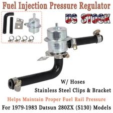 For Datsun 280ZX S130 Models 1979-1983 Fuel Injection Pressure Regulator W/ Hose