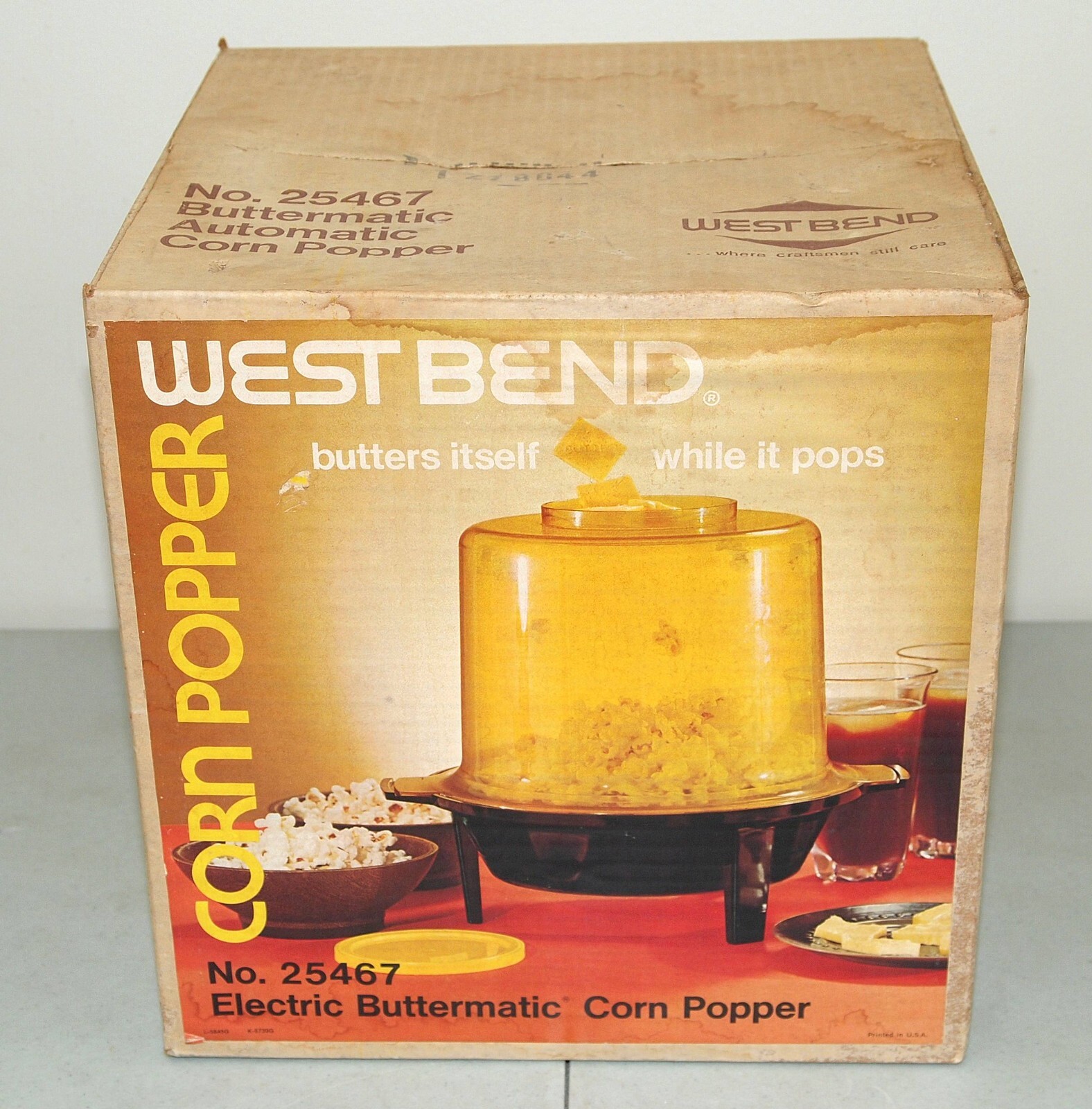 New! Sealed! Electric WEST BEND "Popcorn Maker Corn Popper