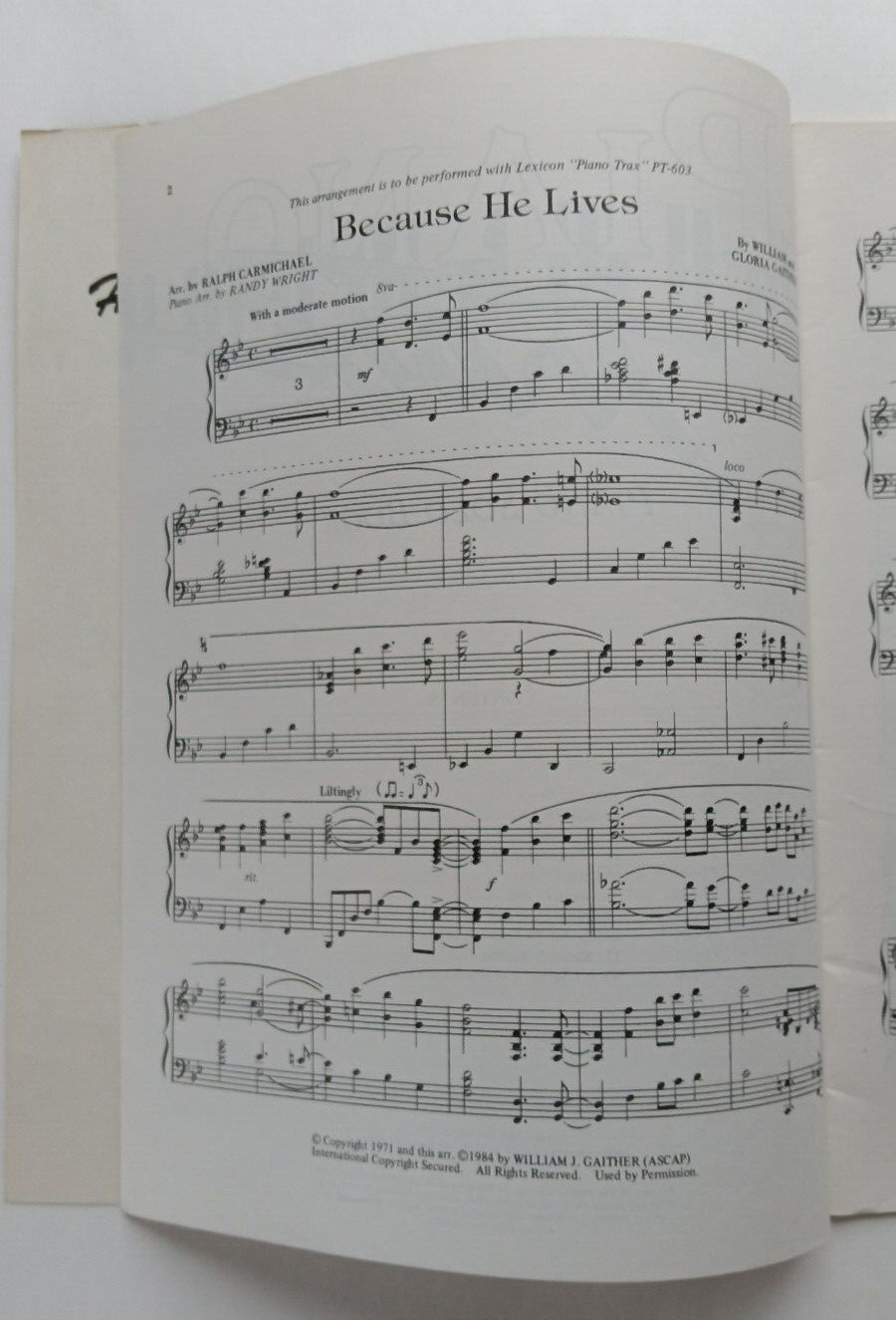Piano Trax - Assoli di pianoforte (Lexicon, 1984) foto 4