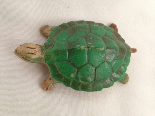 Green 2X3" Turtle w Head Forward Figurine - Picture 2 of 2