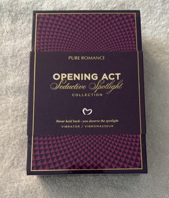 Pure Romance Opening Act Sealed New