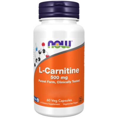 Now Foods, Carnitin, 500mg, 60 Kapseln - Blitzversand