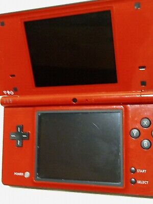 Nintendo DSi Crimson Red /Black Custom Handheld System With Charger