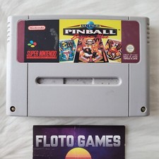 Jeu Super Pinball pour SNES PAL FAH Loose - Floto Games