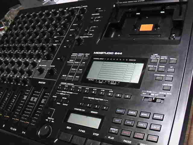 Tascam 644 Four-ch Multitrack. 12-Line analog recorder mixer. Rare