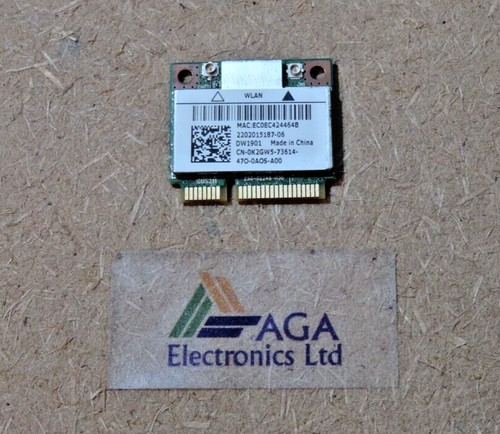Dell DW1901 Laptop Wireless WiFi Karte. Dell Teile-Nr: 0K2GW5