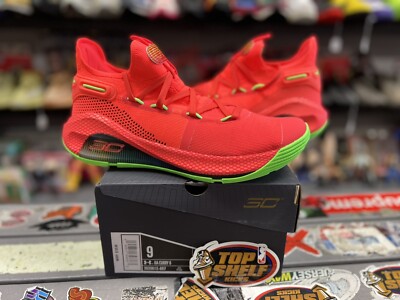 DS NEW Under Armour Curry 6 Roaracle 2019 size 9 NBA OG authentic rare