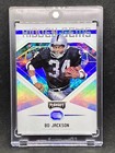 Bo Jackson RARE HOLO FOIL REFRACTOR INVESTMENT CARD SSP PANINI RAIDERS