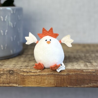Jellycat Chirpy Küken Sortiment - nicht mehr im Handel erhältlich 2005 - cremefarbenes kleines zwitscherndes Küken 3 Zoll