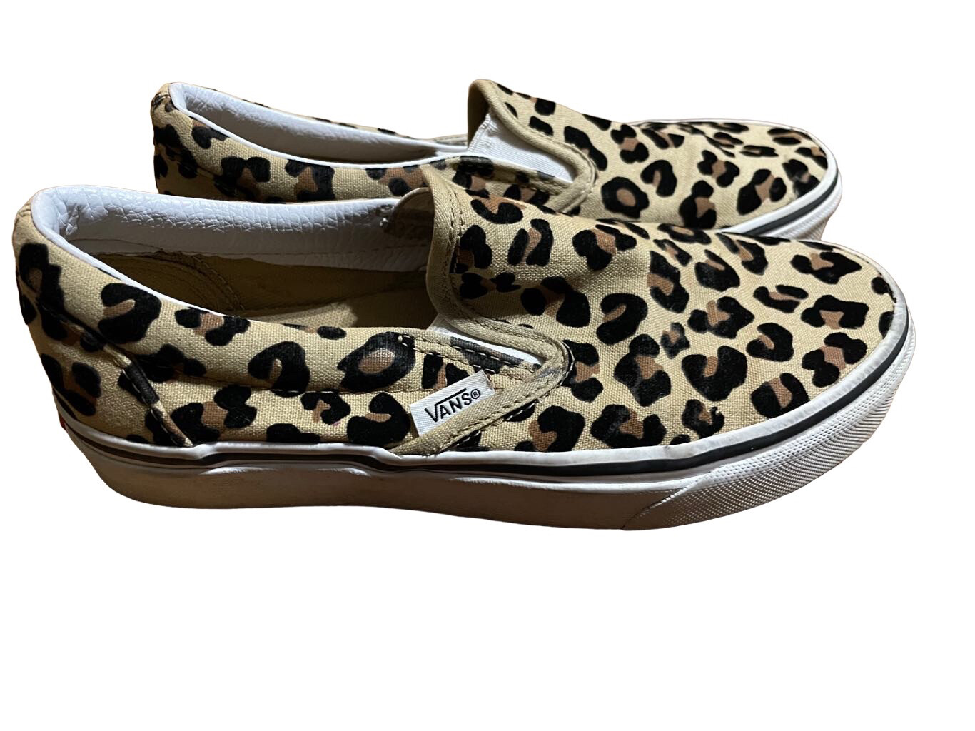 Vans SlipOn Skate Sneaker leopard print Gem