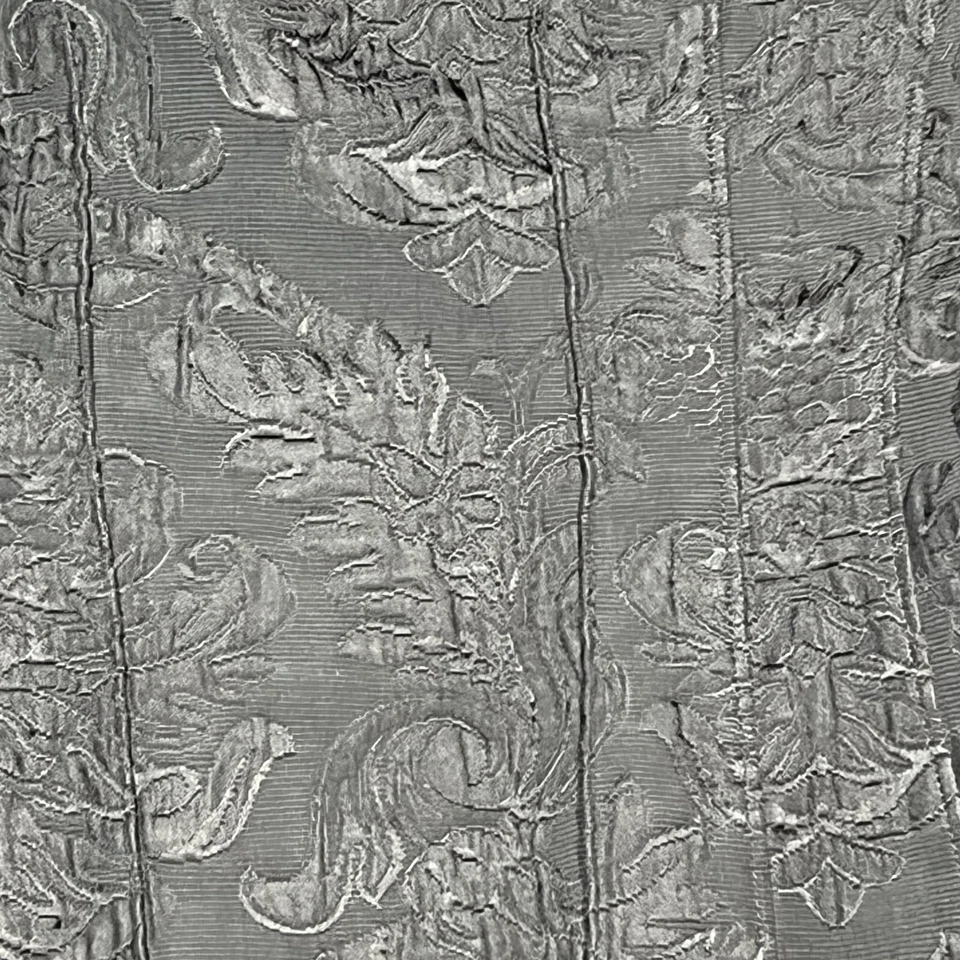 Vestido Theory Mujer 4 Negro Reloj de Arena Barroco Jacquard Mini Sin Mangas Texturizado Foto 4 de 4