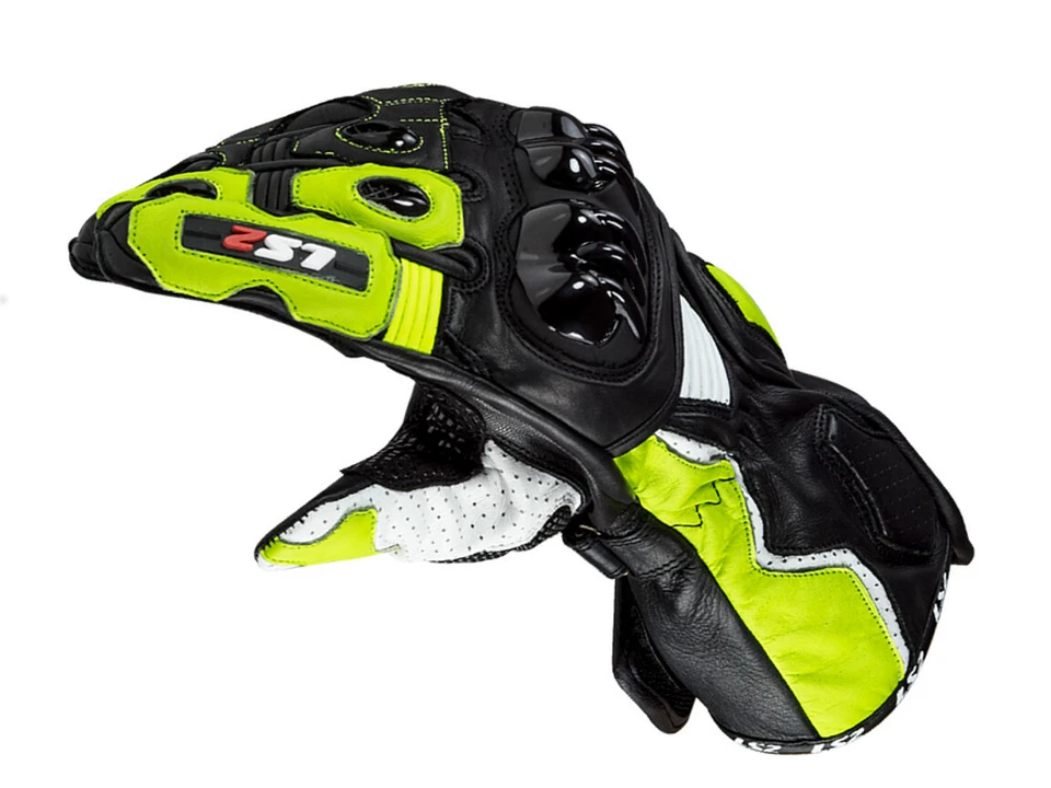 LS2 Gloves Swift Racing Black Yellow Racing Biker Glove From Rin - Image 3 of 3