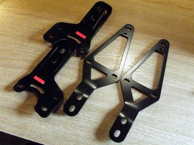 Jass Performance Hardtop Mounting Brackets For Mazda MX-5 Miata - Front & Side Security Latches