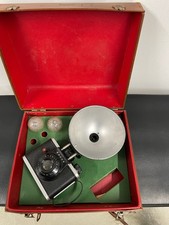 Vintage Ansco ReadyFlash Camera Outfit with Travel Case, Made in Binghamton, NY