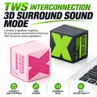 Mini Bluetooth Speaker 5.0 Portable Wireless 3W Bass TWS 500mAh Compact Speaker
